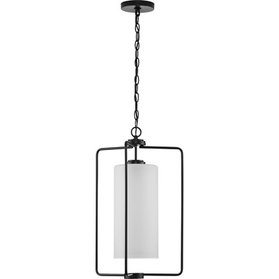 Merry 9-Light Matte Black Transitional Chandelier Light by Progress Lighting