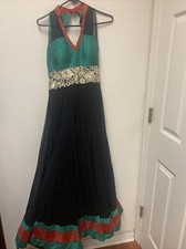 indian Long Anarkali gown Bollywood style