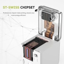 5PCS KONGTEN MBrush Handheld Mobile Printer Color Printer+Edible Ink Cartridge- 