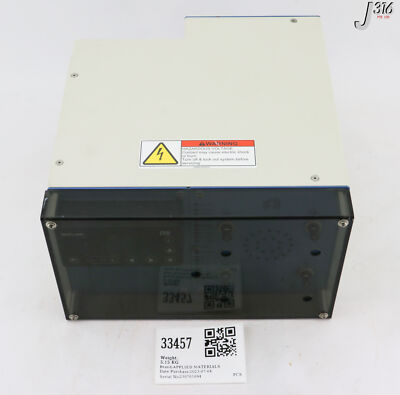 ＠ 33457 APPLIED MATERIALS GASLINE HEATER CONTROL UNIT, VAS104350