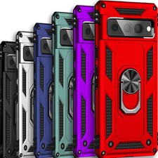 For Google Pixel 7 Pro 7a 6 Case Phone Cover Shockproof  Tempered Glass Screen