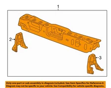 GM OEM 16-22 Spark Radiator Support Radiator Support-Upper Tie Bar 42581644