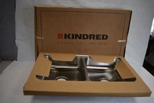 Franke Kindred Kitchen Sink Bowls 2 Sid Stainless Steel 33" x 22" CDLA3322-6-4N