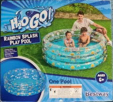 H20 GO Rainbow Splash Pool