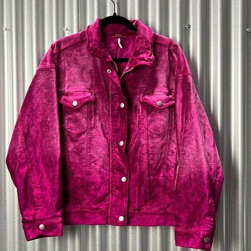 Free People Velvet Trucker Jacket | eBay