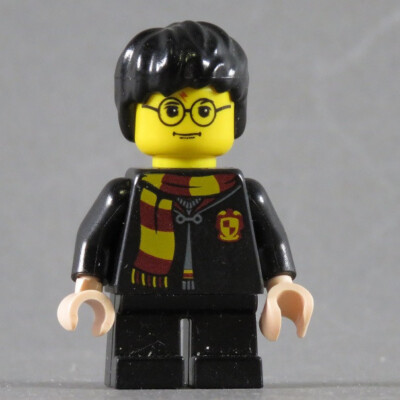 LEGO  Harry Potter  Figur Harry Potter Minifigur Hogwarts Robe Gryffindor MOC