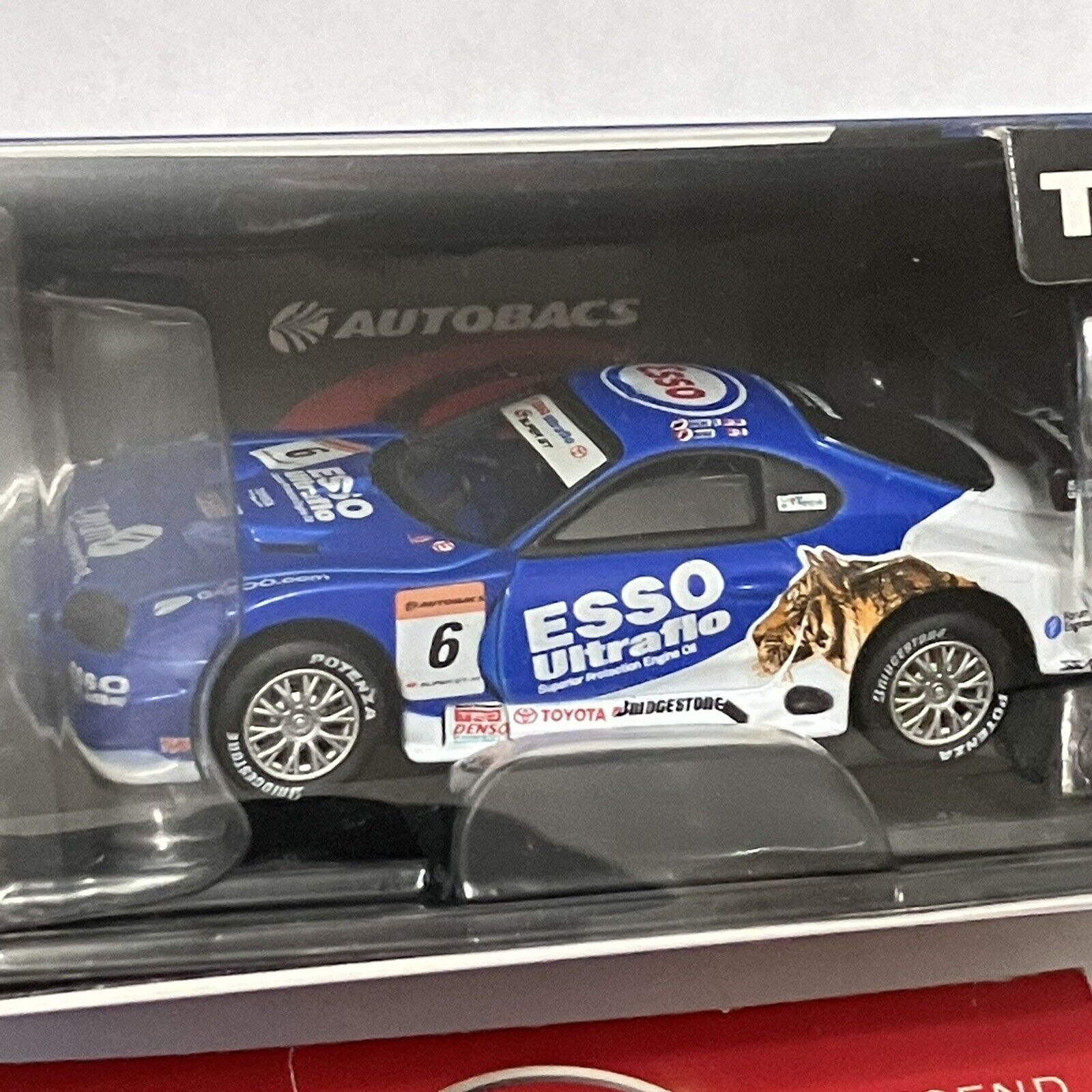 Tomica Limited ESSO Ultraflo Toyota Supra Super GT Diecast Model