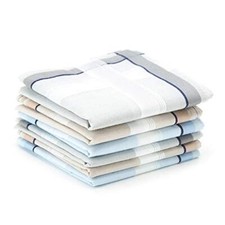 Selected Hanky 100 Cotton Men's Handkerchief 6 Piece Gift Set Top