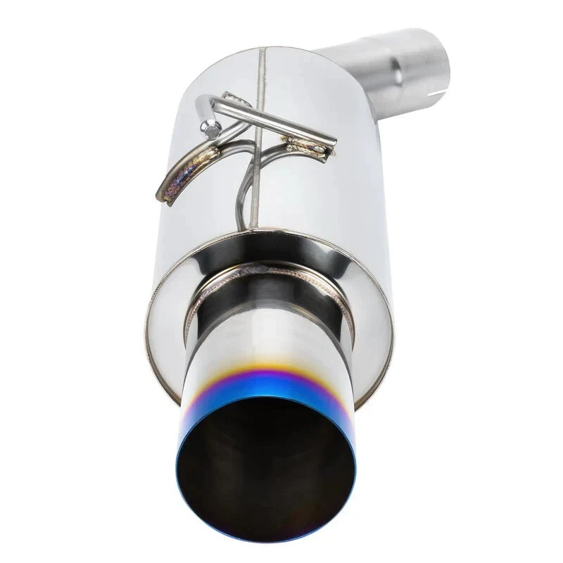 DC SPORTS BURNT TIP SINGLE EXIT CAT BACK EXHAUST FOR 03-06 NISSAN 350Z 3.5L - Изображение 4 из 4