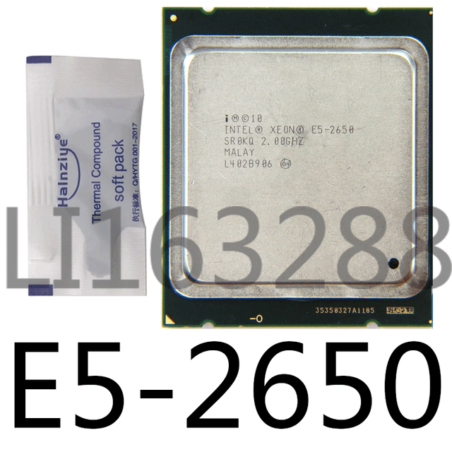 Intel Xeon E5-2650 2GHz 8 Core 20MB 8GT/s SR0KQ CPU Server Processor