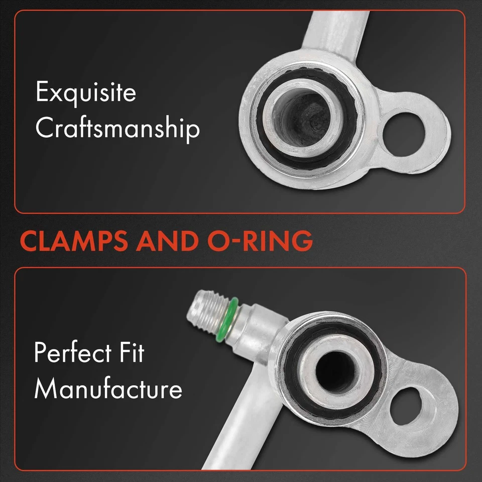 Línea de descarga de aire acondicionado para Chrysler 200 2011-2014 Sebring 2007-2010 Dodge Avenger Foto 3 de 4