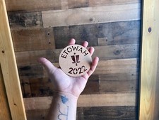 Etowah 2022 Disc Golf Mini NEW Wood Carved Marker Cartersville Georgia Tourny