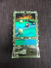 POOL billiards insert trophy weighted gold holder