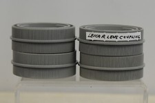 4x Leica Original Dual Double Rear Lens Cap for Leica R Lens