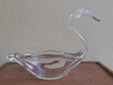 Cristal de Vannes Vide Poche forme Cygne