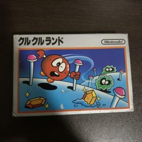Nintendo 1984 Kuru Kuru Land Nintendo Famicom NES Used Puzzle Retro from Japan 