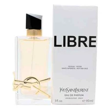 Libre Yves Saint Laurent YSL Eau De Parfum 3 Oz 90 Ml Women Spray White Tst Box