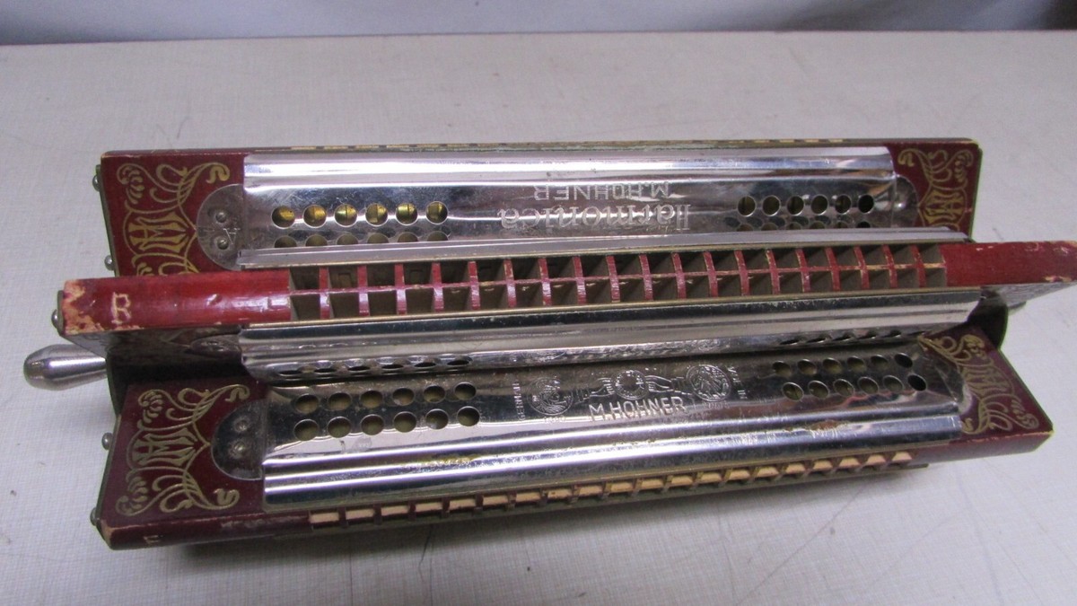 vintage HOHNER Germany SEXTET HARMONICA 1893-1900 A,B,F,C,G,D | eBay