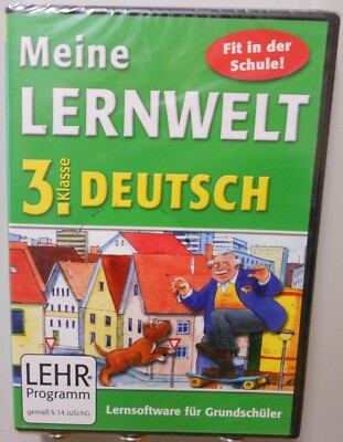 Deutsch Software Schule 3. Klasse PC MAC CD-ROM Lernwelt Lernen Nachhilfe T455