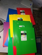 Lot of 15 Five Star /Pen  Gear 4/2 Pocket Folders w/ w/out prongs Variety Pack