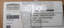 Rubbermaid 1782742 1/2" Polished Chrome Bathroom Sink Faucet