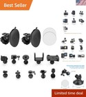 Universal Dash Cam Suction Cup Mount - 360° Rotatable for Perfect Positioning
