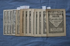 MAGAZINE PROGRAMME THÉÂTRE CHÂTEAU CARRÉ 1896 - LOT DE 13 - BOSTON - K 2729