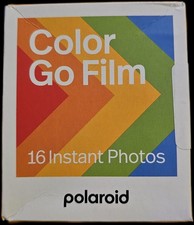 Polaroid Go Color Film 16 Photos White Frame Pack Instant Camera Film