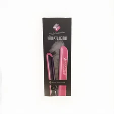 Royale Pro Vapor Styling Iron PINK Ceramic Tourmaline Flat Iron Straightener NIB