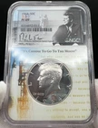 1964 Proof Kennedy Half Dollar NGC PF 69 Moon Label Signed Tomaska