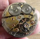 WALTHAM RIVERSIDE 17 JEWELS VINTAGE GENTS  POCKET WATCH MOVEMENT