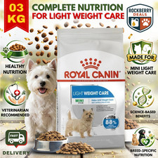 Royal Canin Mini Light Weight Care Dog Food Adult Overweight Small Breeds 3kg 8.00 per kilo