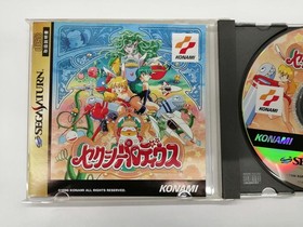 Konami Sexy Parodius Sega Saturn Game Used Disk