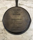 Wagner's 1891 Original 10 1/2" Cast Iron Skillet Vintage Cookware