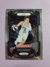 Kayla McBride 2024 Panini Prizm Monopoly WNBA Basketball Card # 61 K3124