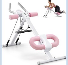 Ab Machine, Ab Workout Equipment, Adjustable Ab Trainer Machine for Abs Workout