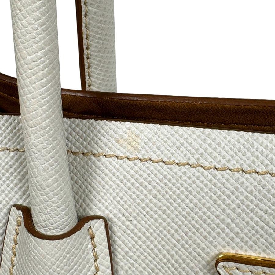 PRADA 2WAY Shoulder Bag 1BG775 Douvre Medium Handbag Saffiano Leather #BS814 thumbnail 5