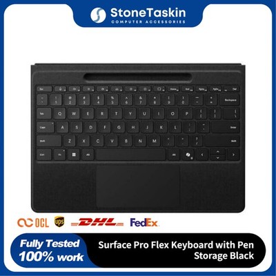 Surface Pro Flex Keyboard with Pen Storage Black