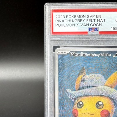 PSA 10 Van Gogh Pikachu with Grey Felt Hat SVP EN 085 Promo