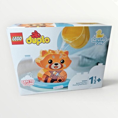 LEGO DUPLO 10964 Badewannenspaß: Schwimmender Roter Panda | Lernspielzeug Neu