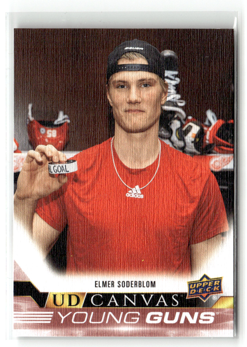 2022-23 Upper Deck - Elmer Soderblom - Young Guns Canvas #C235