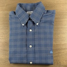 Brooks Brothers Mens Small S Blue Oxford Cotton L/S Regent Fit Button-Down Shirt