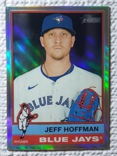 2025 Topps Heritage - (SP) Jeff Hoffman [Chrome Refractor] #431 Toronto Blue Jay