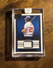 ‘24 PANINI THREE & TWO ATLANTA BRAVES ANDRUW JONES RELIC SERIAL /15