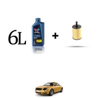 Set ÖLfilter Und 6L FüR Audi Tt (8N3) 3.2 VR6 184Kw Von 2003 Al 2006