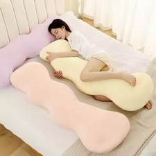 Long Memory Foam Body Pillow for Adults, Full Length Support  Pain Relief