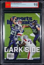 2026 DARK SIDE SEATTLE SEAHAWKS Super Bowl LX SPORTS ILLUSTRATED Champs PSA 9.6