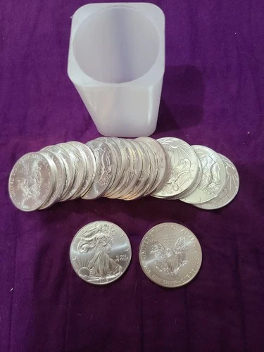 2015 American Eagle One Ounce Pratial Roll of 18 BU