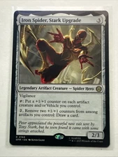 MTG Iron Spider, Stark Upgrade 0166 Regular Marvel's Spider-Man NM SPM