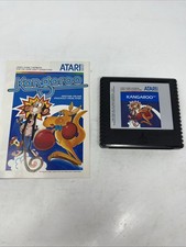 Kangaroo (Atari 5200, 1983) Cartridge & Manual image